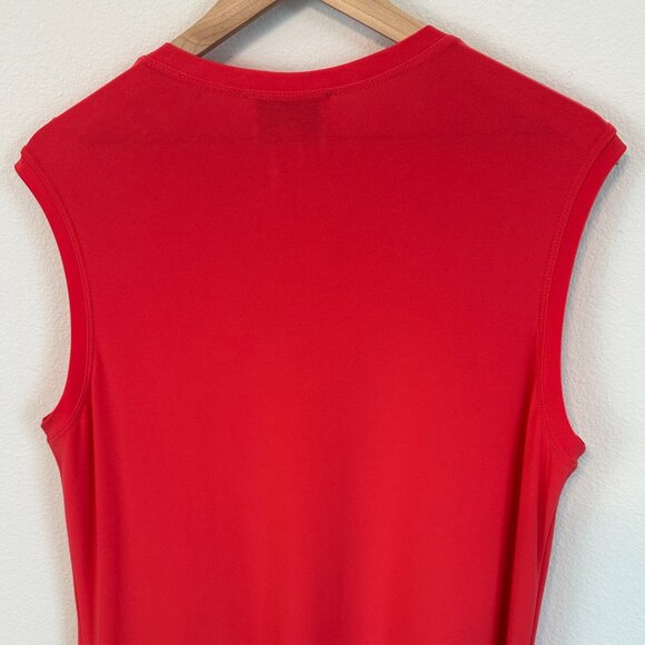 Joseph Ribkoff Coral Sleeveless Midi Dress Size 14 - Picture 6 of 6